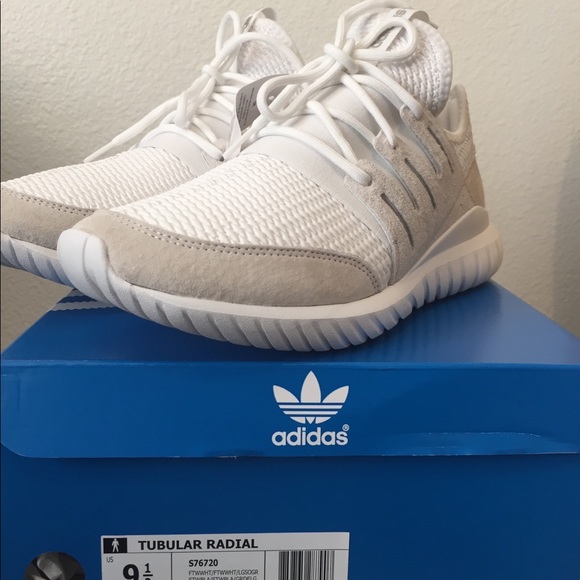 adidas Other - Adidas Tubular Radial 17' White Never Worn Og Box